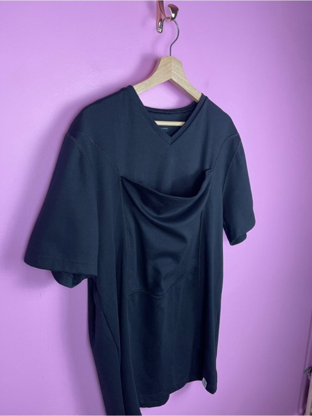 Lalabu Dad Shirt Men's 2XL Black Babywearing T-Shirt - Picture 6 of 10